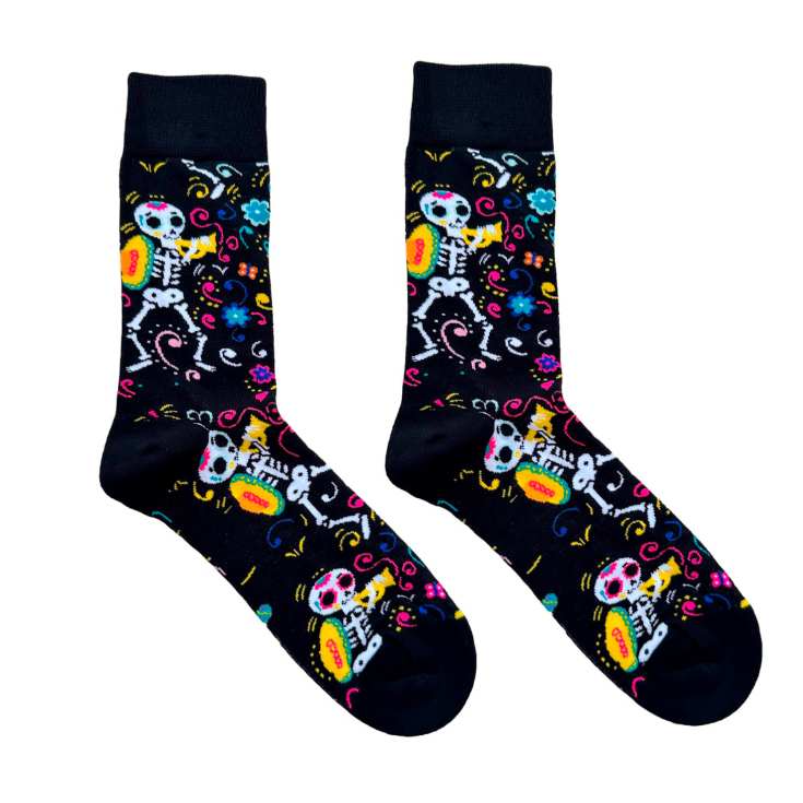 happy feet calcetines divertidos negro catrina happy feet calcetines divertidos negro catrina