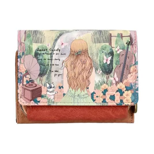 sweet & candy celo girl with puppy cartera pequeña