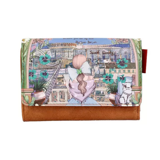 sweet & candy harp with puppy cartera solapa