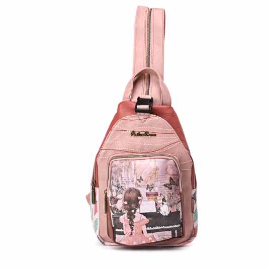 sweet & candy pianist girl mochila pequeña para mujer