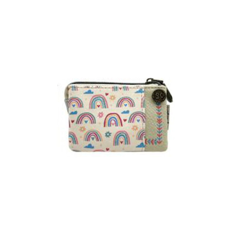 sweet candy monedero peonias arcoiris