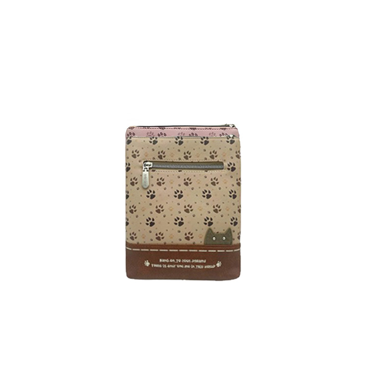 sweet candy bandolera huellas khaki