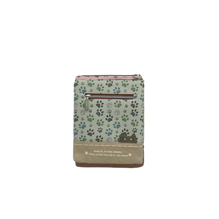 sweet candy bandolera huellas verde