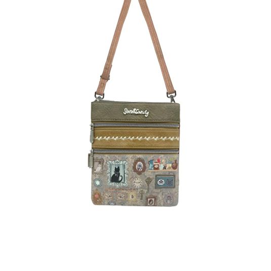 sweet candy bandolera huellas verde