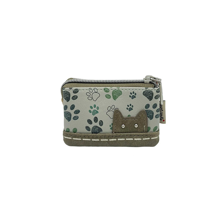 sweet candy monedero huellas verde