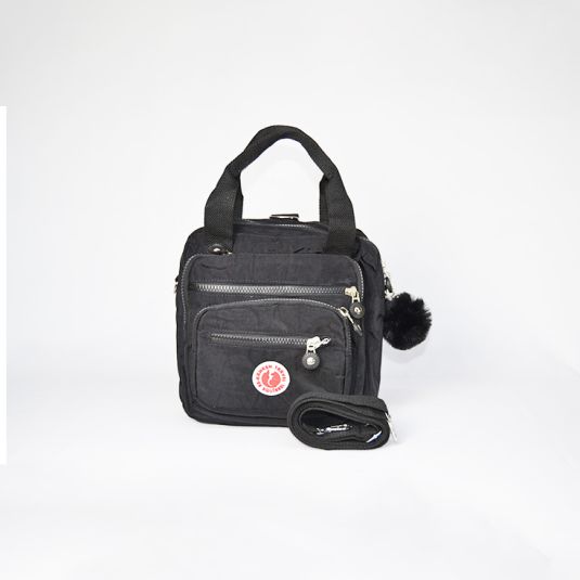 bolso mochila pequeña kaken negra