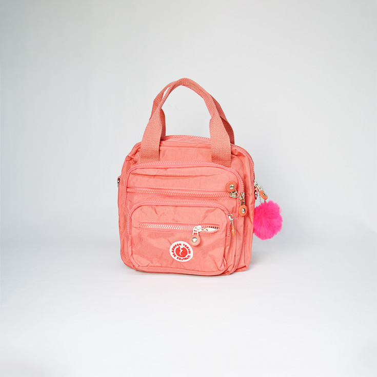 bolso mochila pequeña kaken coral bolso mochila pequeña kaken coral
