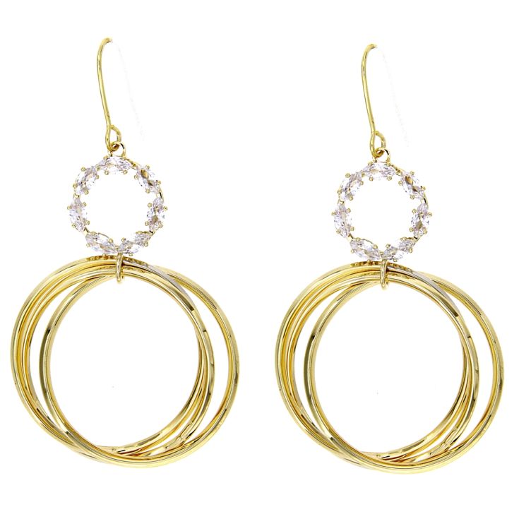 pendientes varios aros dorados pendientes varios aros dorados