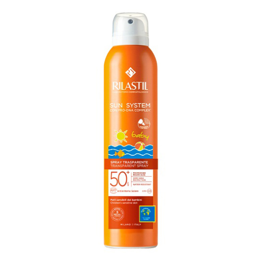 rilastil sun system baby wet-skin solar transparente spf50+ spray rilastil sun system baby wet-skin solar transparente spf50+ spray
