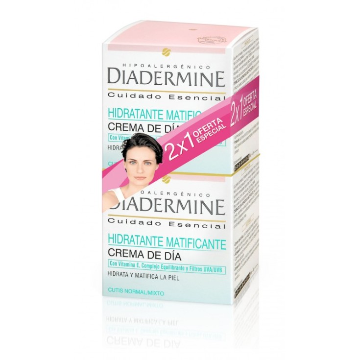 diadermine crema dia hidratante piel normal duplo 2x50ml diadermine crema dia hidratante piel normal duplo 2x50ml