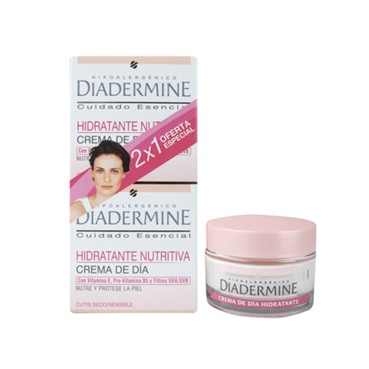 diadermine crema dia hidratante piel sensible duplo 2x50ml diadermine crema dia hidratante piel sensible duplo 2x50ml