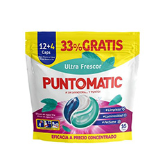 punto matic capsulas frescor 12-4uds