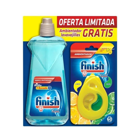 finish abrillantador vajillas 500 ml + ambientador