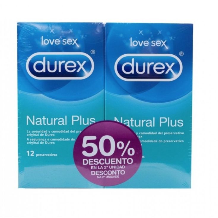 durex natural plus 50% 2ª unds durex natural plus 50% 2ª unds