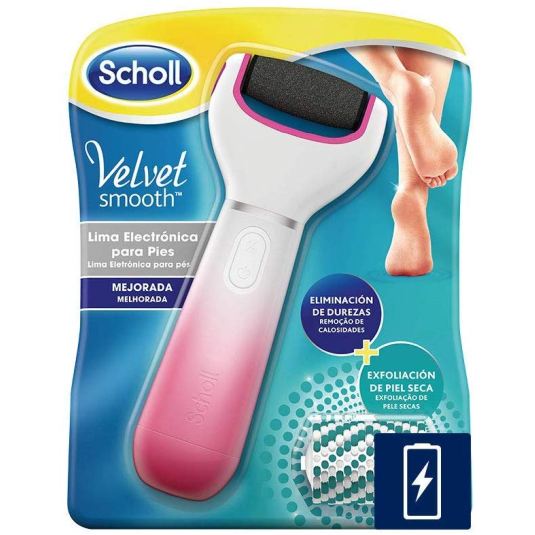 scholl velvet smooth lima electronica para pies