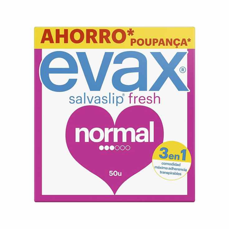 evax salvaslip nomal 50 unidades evax salvaslip nomal 50 unidades