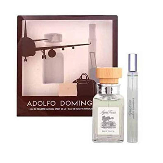 ADOLFO DOMINGUEZ AGUA FRESCA EAU DE TOILETTE 120ML COFRE 2 PIEZAS ADOLFO DOMINGUEZ AGUA FRESCA EAU DE TOILETTE 120ML COFRE 2 PIEZAS