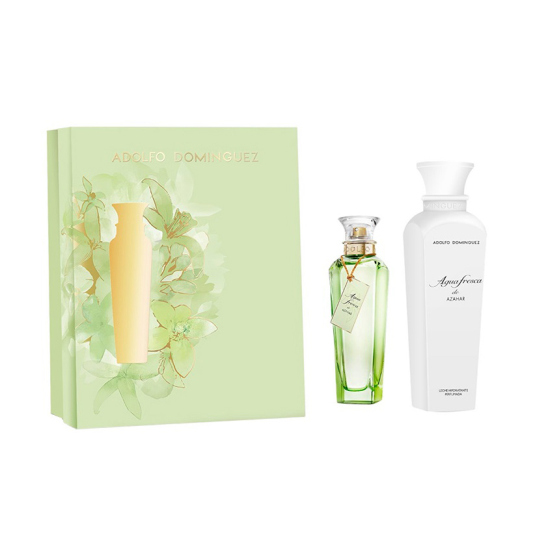 ADOLFO DOMINGUEZ AGUA FRESCA AZAHAR EAU DE TOILETTE 120ML COFRE 2 PIEZAS ADOLFO DOMINGUEZ AGUA FRESCA AZAHAR EAU DE TOILETTE 120ML COFRE 2 PIEZAS