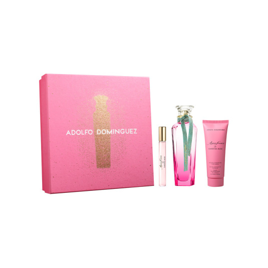 adolfo domínguez agua fresca de gardenia musk eau de toilette 120ml cofre 3 piezas adolfo domínguez agua fresca de gardenia musk eau de toilette 120ml cofre 3 piezas