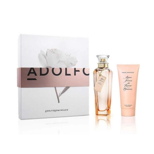 adolfo dominguez agua fresca de rosas blancas 120ml set adolfo dominguez agua fresca de rosas blancas 120ml set