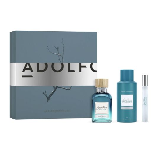 adolfo domiguez cedro citrus eau de toilette 120m cofre 3 piezas adolfo domiguez cedro citrus eau de toilette 120m cofre 3 piezas