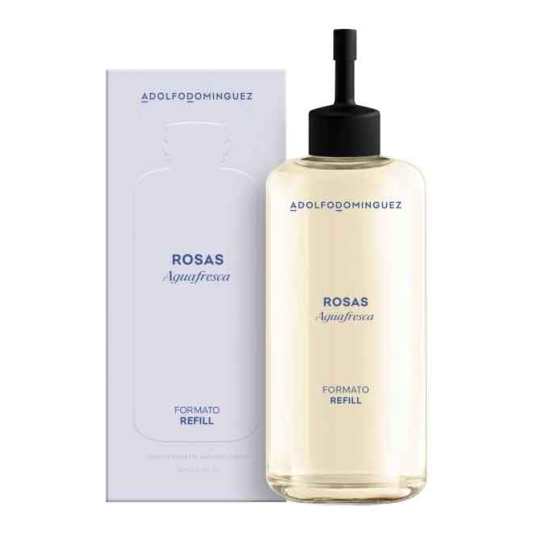 adolfo dominguez agua fresca de rosas refill eau de toilette 250ml