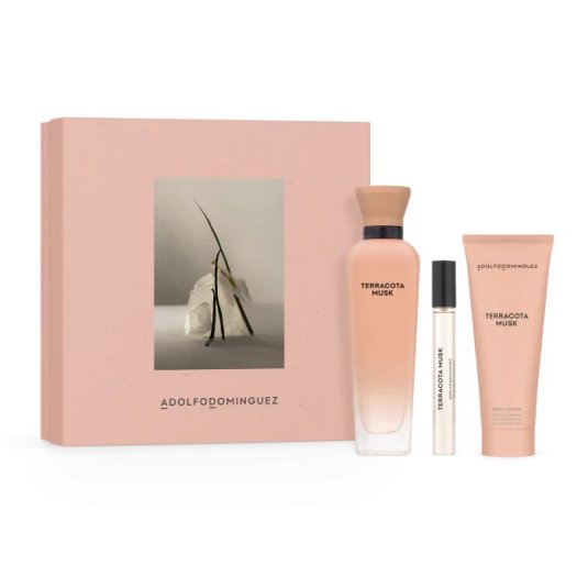 adolfo dominguez terracotta musk 120ml cofre 3 piezas adolfo dominguez terracotta musk 120ml cofre 3 piezas