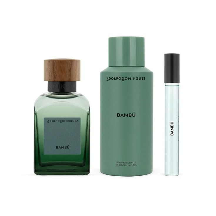 adolfo dominguez bambu edp 120ml + deo + 10ml