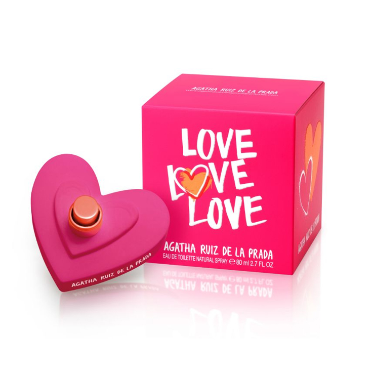 agatha ruiz de la prada love love love eau de toilette 50ml