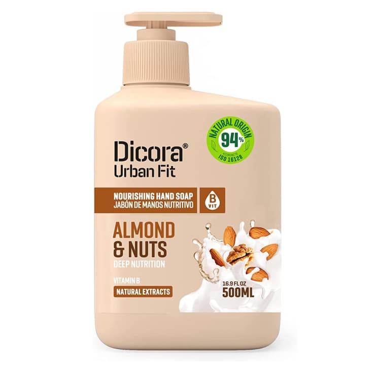 dicora urban fit jabon de manos vitamina b dosificador 500ml - delaUz