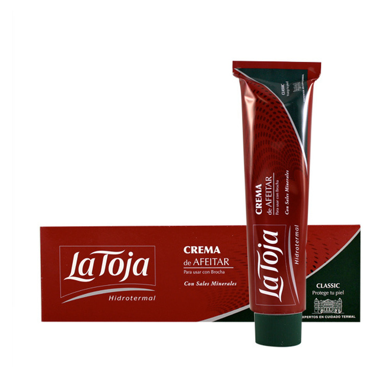 la toja crema de afeitar