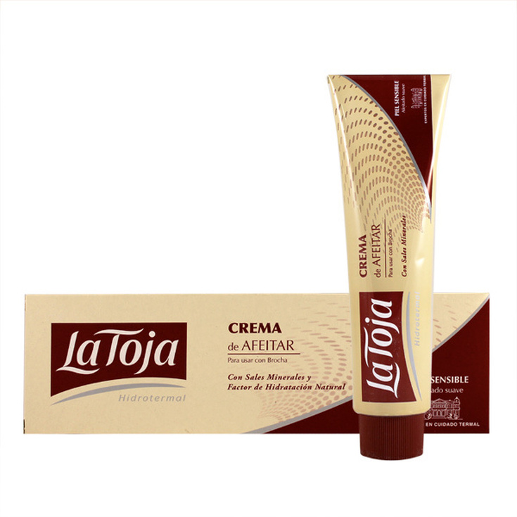 la toja crema de afeitar piel sensible 150ml la toja crema de afeitar piel sensible 150ml