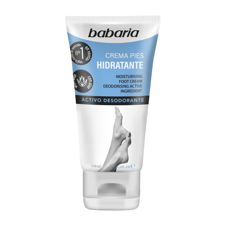 babaria aloe vera crema hidratante para pies 150ml