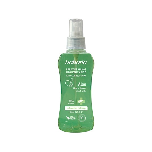 babaria gel higienizante de manos aloe