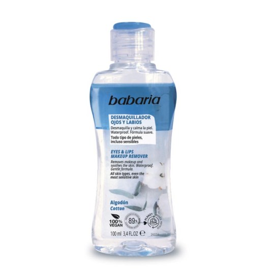 babaria desmaquillador ojos y labios 100ml