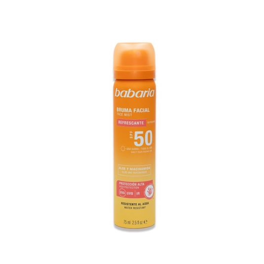 babaria sun bruma facial refrescante spf50