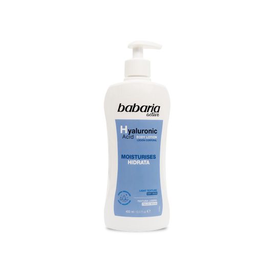 body babaria acido hialuronico dosificador 400ml