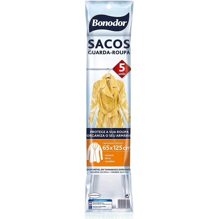 bonodor sacos gruardarropa nº2 65x125cm bonodor sacos gruardarropa nº2 65x125cm