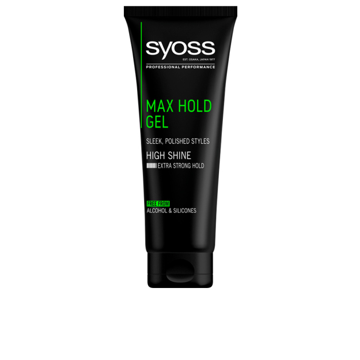 syoss gel max hold 250ml syoss gel max hold 250ml