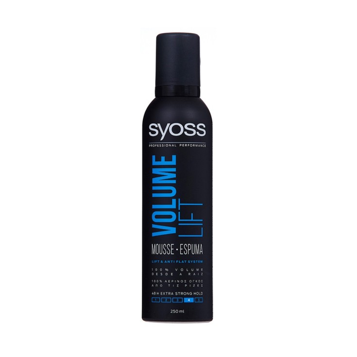 syoss espuma volume lift 250ml syoss espuma volume lift 250ml