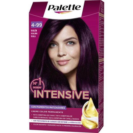 palette intensive creme color tinte permanente 4.99 violin