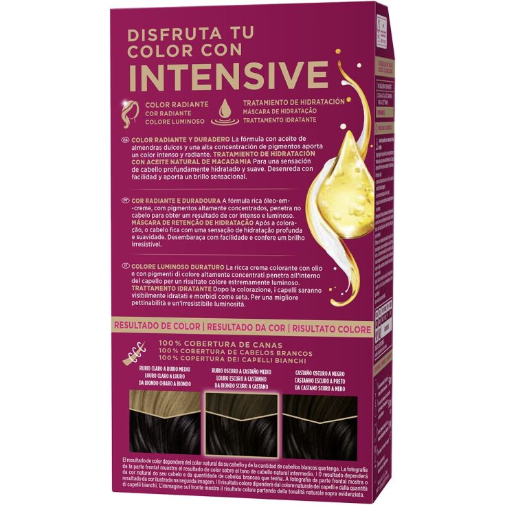 palette intensive creme color tinte permanente 1 negro