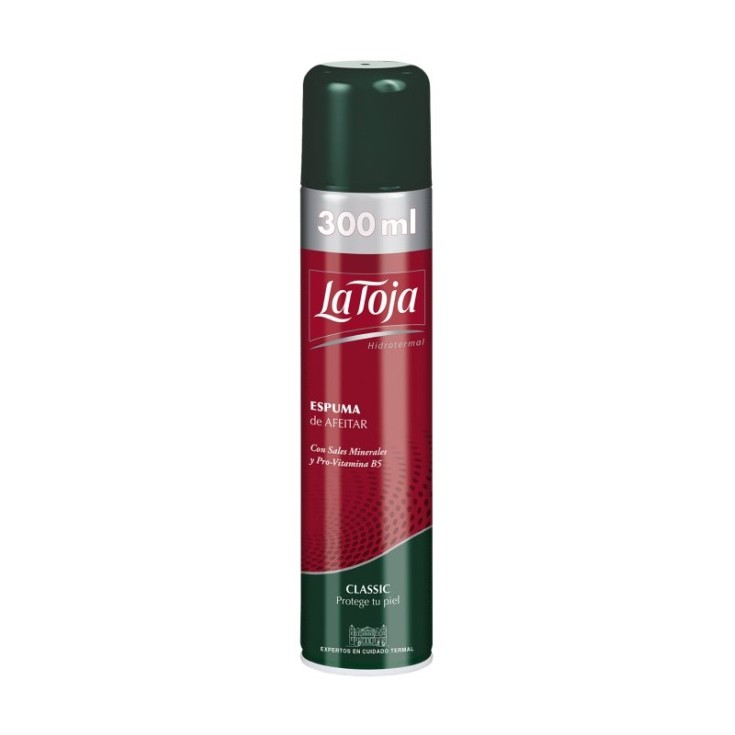 la toja espuma de afeitar classic spray 300ml