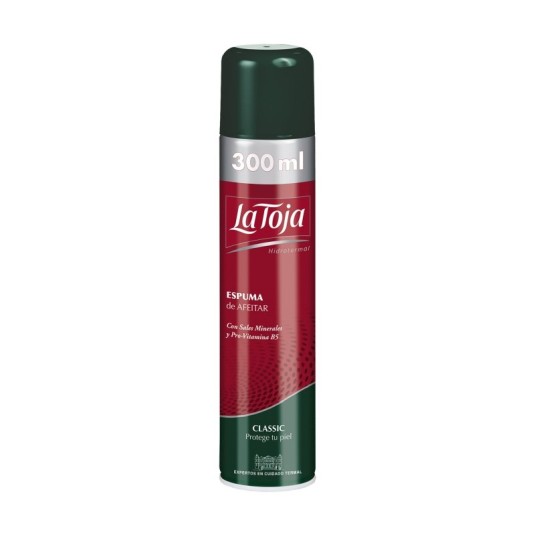 la toja espuma de afeitar classic spray 300ml