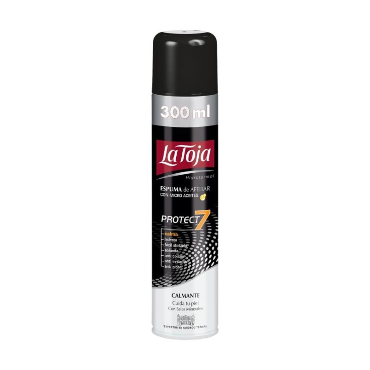 la toja protect 7 espuma de afeitar 300ml la toja protect 7 espuma de afeitar 300ml