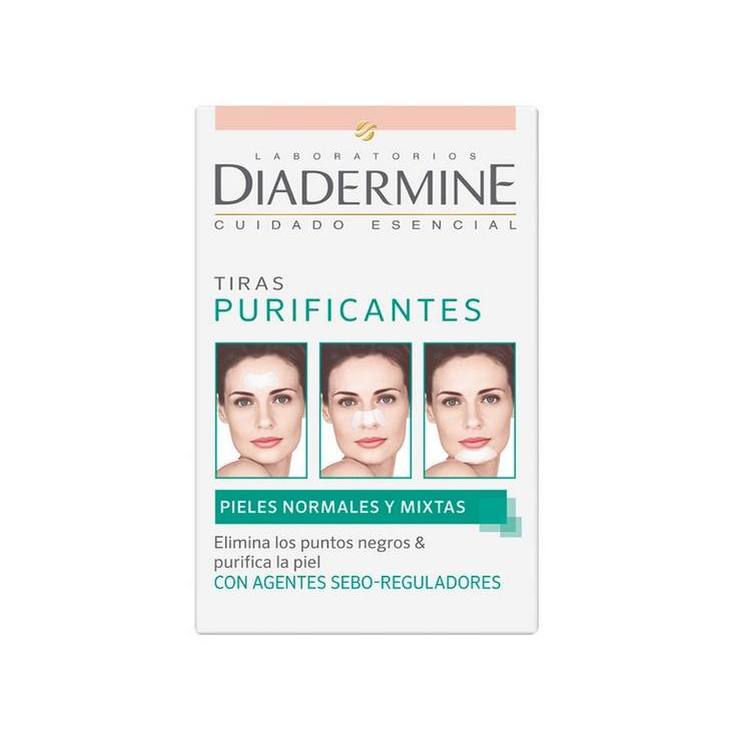 diadermine tiras purificantes piel normal-mixta-grasa 6uds diadermine tiras purificantes piel normal-mixta-grasa 6uds