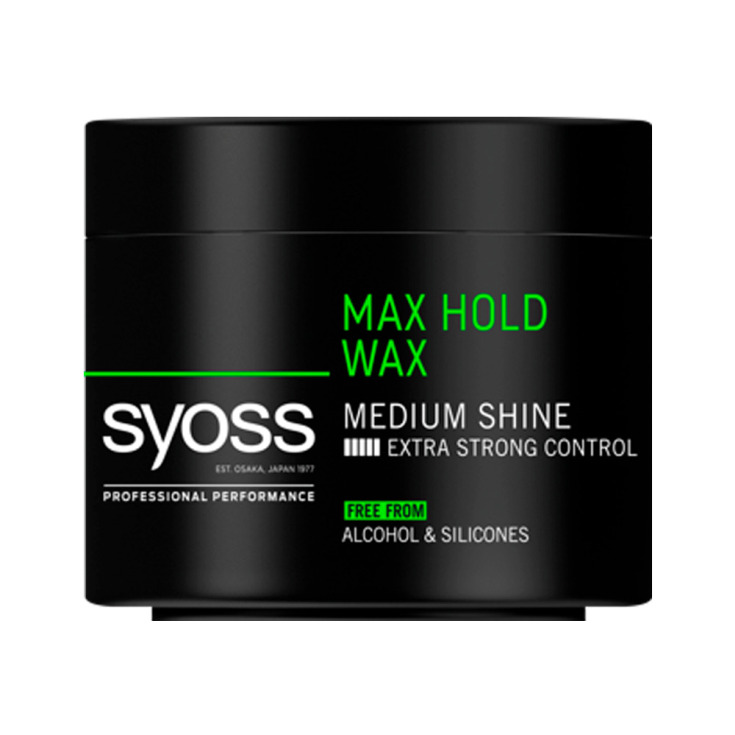 syoss men max hold wax cera fijacion ultrafuerte 150ml syoss men max hold wax cera fijacion ultrafuerte 150ml