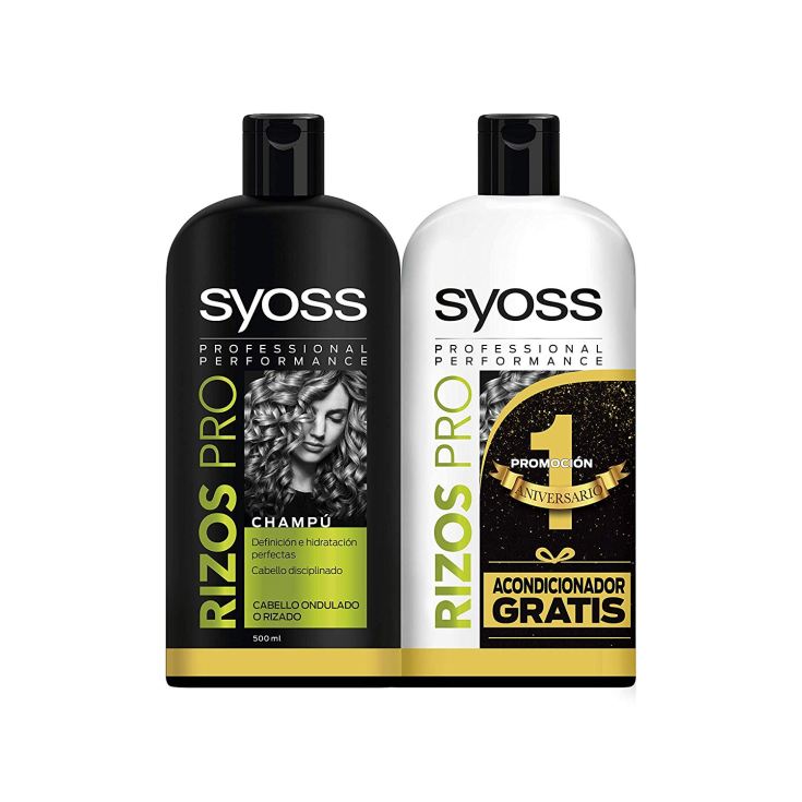syoss rizos pro champu 500ml+acondicionador 500ml syoss rizos pro champu 500ml+acondicionador 500ml