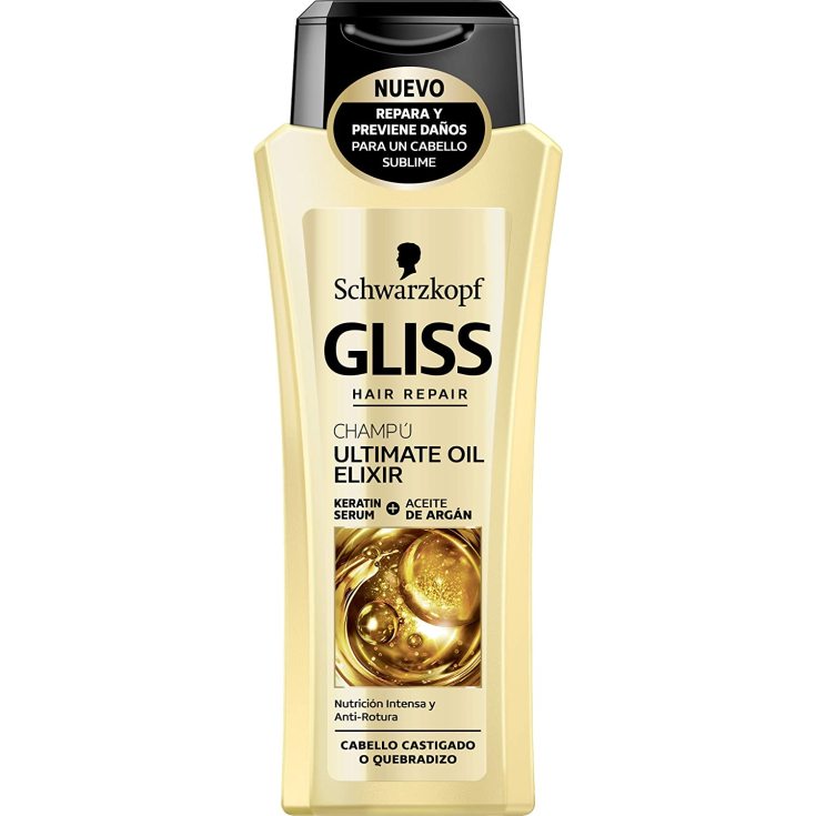 gliss ltimate oil elixir champu ultimate 400+250 ml. gliss ltimate oil elixir champu ultimate 400+250 ml.