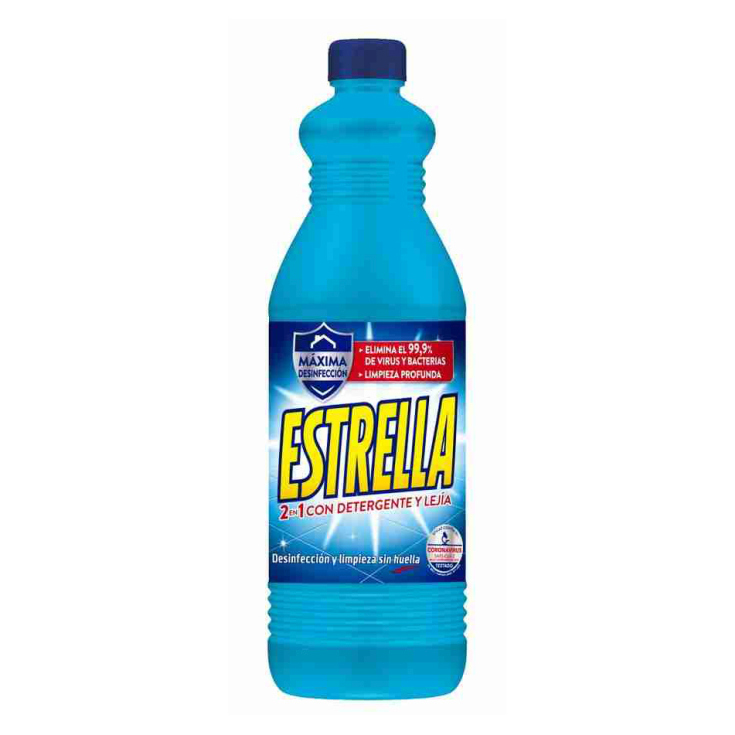 estrella lejia azul 1,43 litros estrella lejia azul 1,43 litros